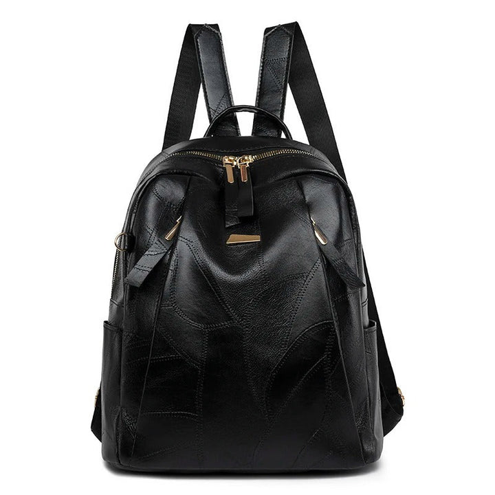 Bregtje Leder-Rucksack in glattem Design Foto 6