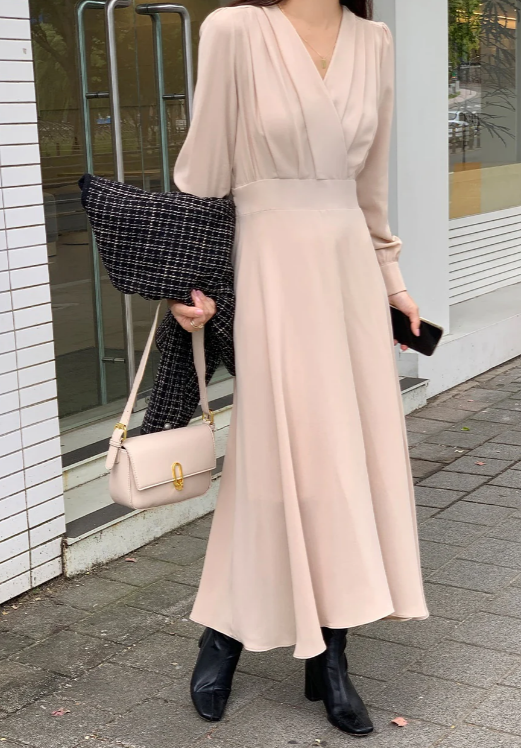 Damen elegantes Abendkleid A-Linie (10)