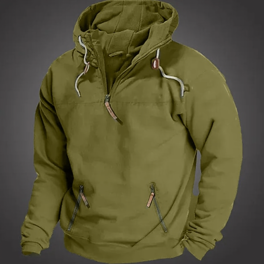 Damen Hoodie für gemütliche Herbsttage in Grün