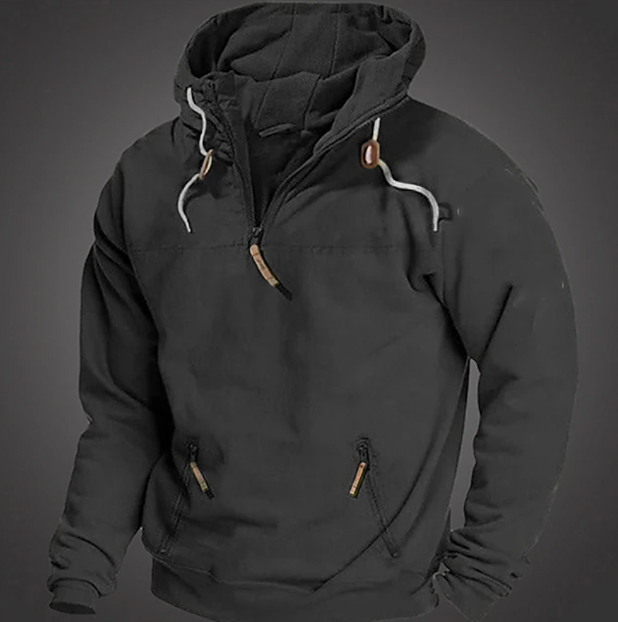 Damen Hoodie für gemütliche Herbsttage in Schwarz