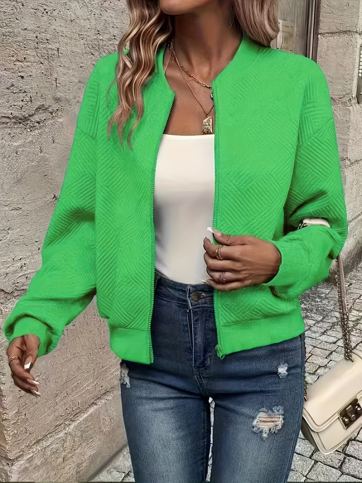 Damen Jacke im minimalistischen Design für Layering (6)