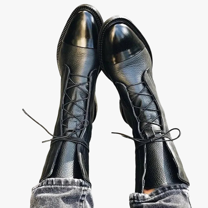 Damen Schnür-Stiefeletten für Business und Alltag