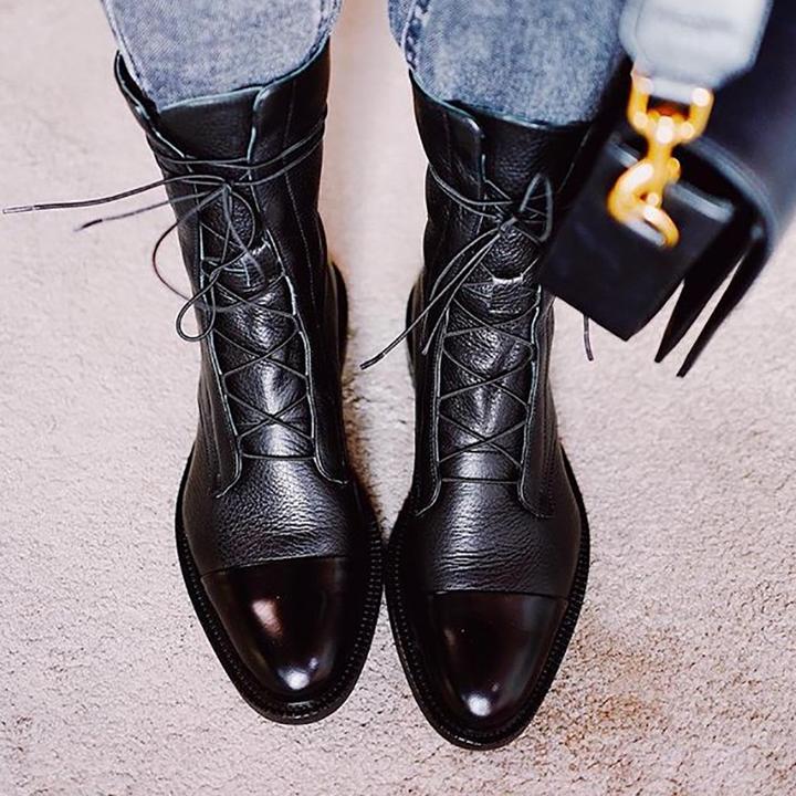 Damen Schnür-Stiefeletten für Business und Alltag (4)