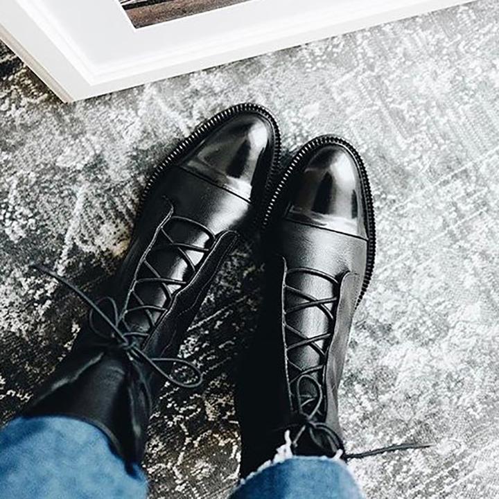 Damen Schnür-Stiefeletten für Business und Alltag (7)