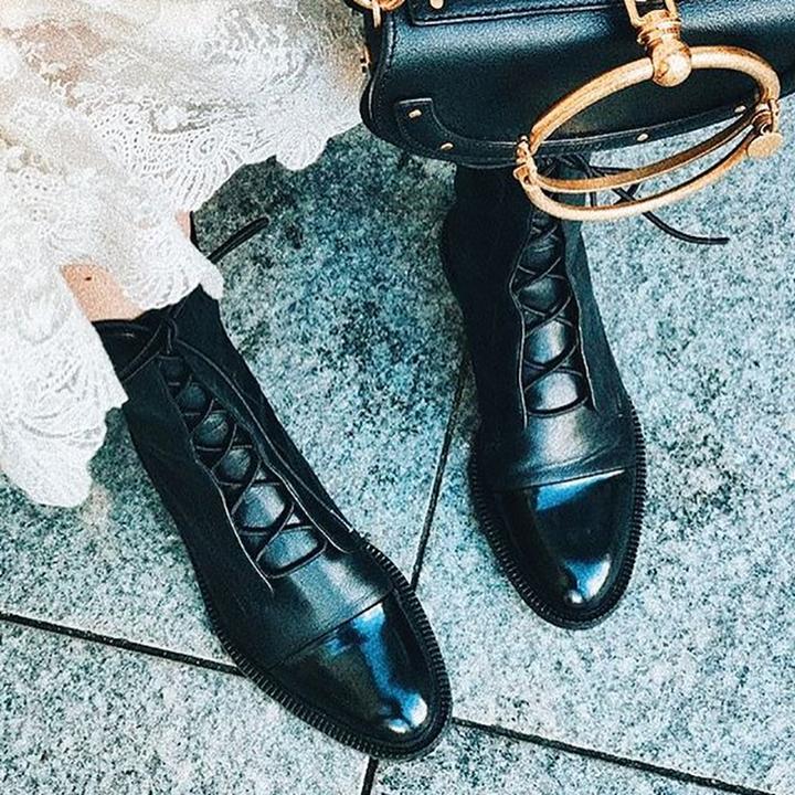 Damen Schnür-Stiefeletten für Business und Alltag (8)