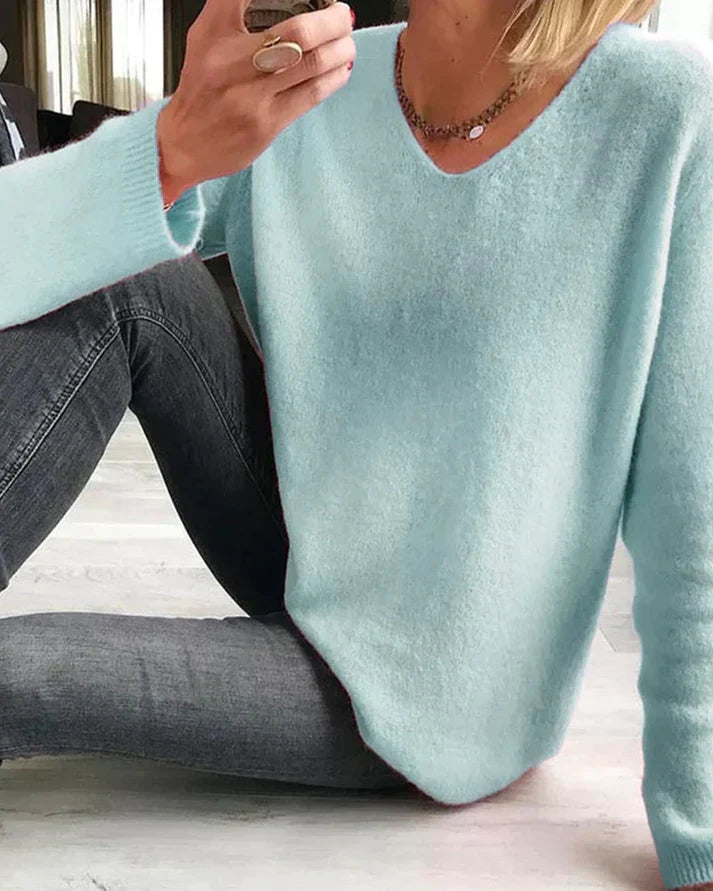 Damen Strickjacke lang aus Baumwolle (5)