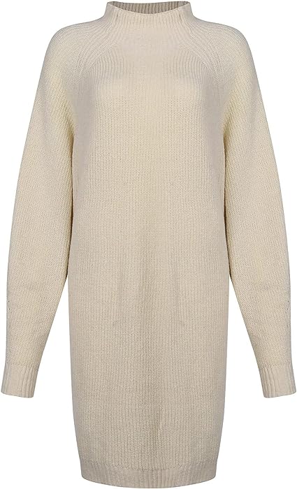 Damen Strickminikleid elegant für den Herbst (11)