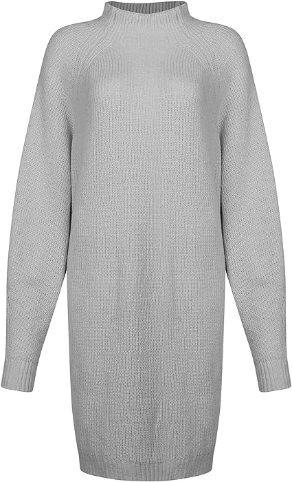 Damen Strickminikleid elegant für den Herbst (12)