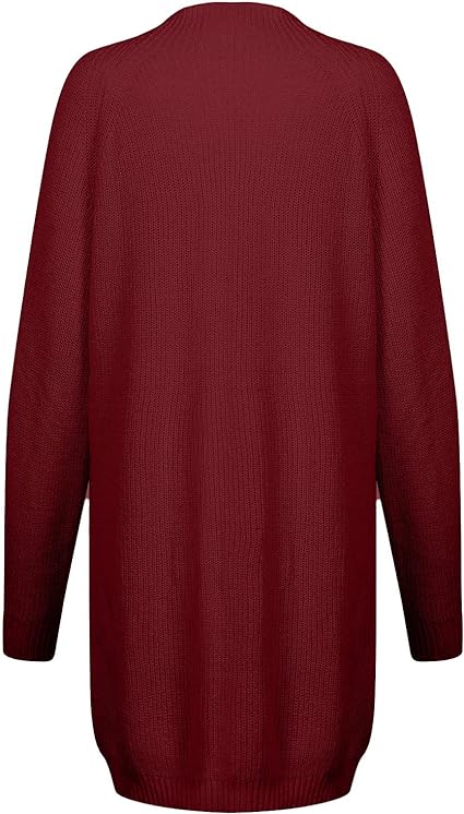 Damen Strickminikleid elegant für den Herbst (15)