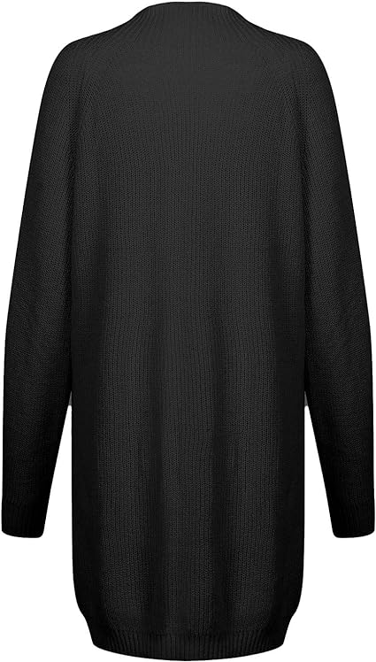 Damen Strickminikleid elegant für den Herbst (17)