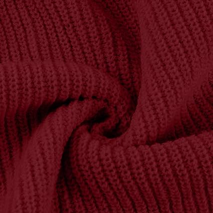 Damen Strickminikleid elegant für den Herbst (6)