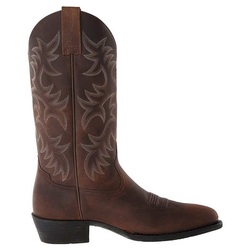 Damen Westernstiefel Schwarz für jedes Outfit in Schwarz 10