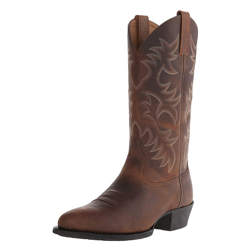 Damen Westernstiefel Schwarz für jedes Outfit in Schwarz 6