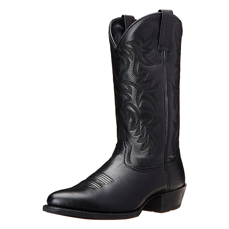 Damen Westernstiefel Schwarz für jedes Outfit in Schwarz 7