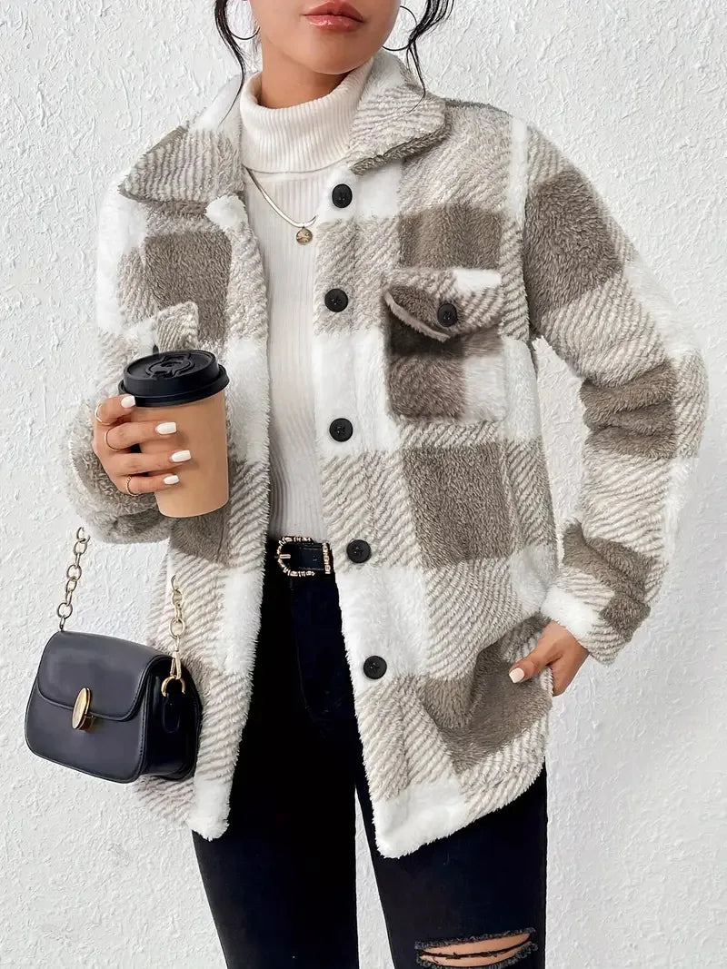 Damen Winterjacke elegant für Alltag und Abend