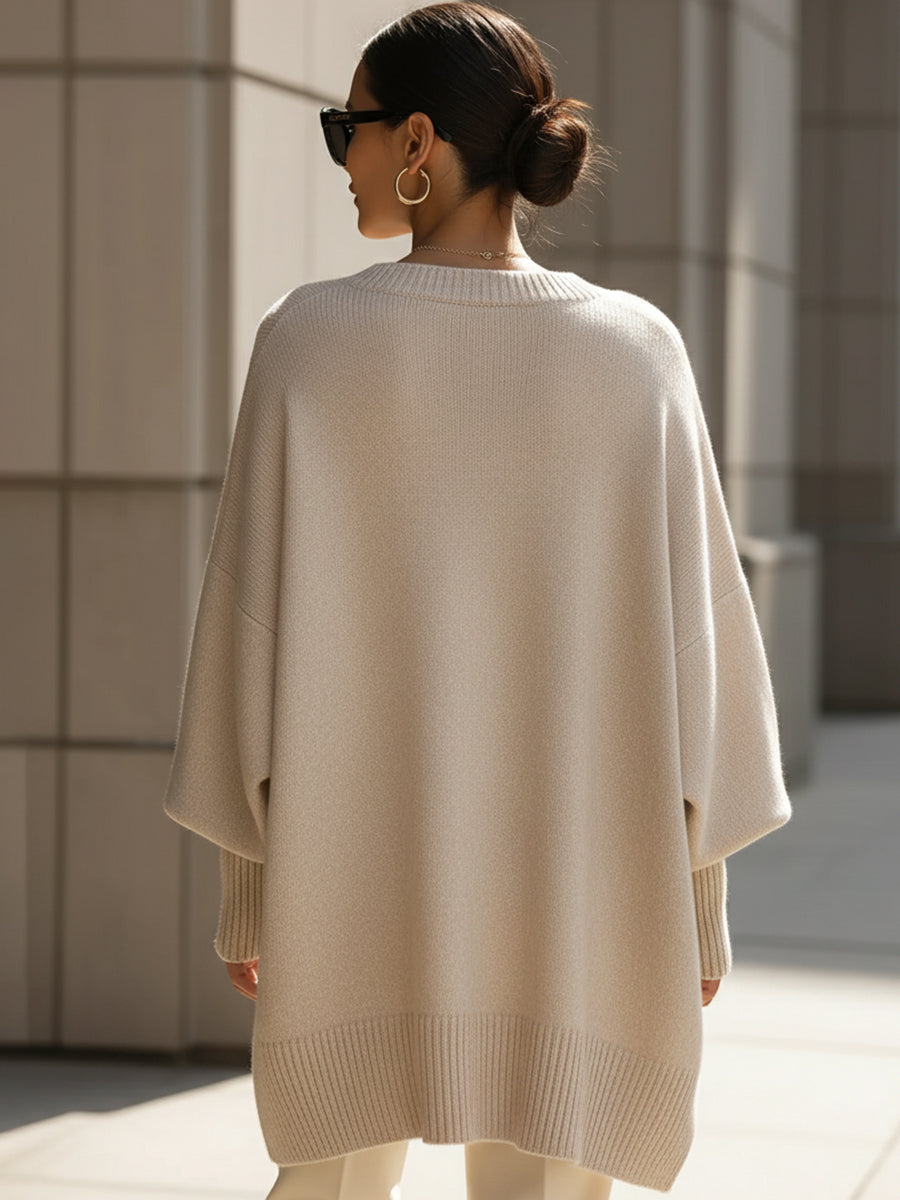 Damen Wollstrickjacke Modern für Herbst (4)