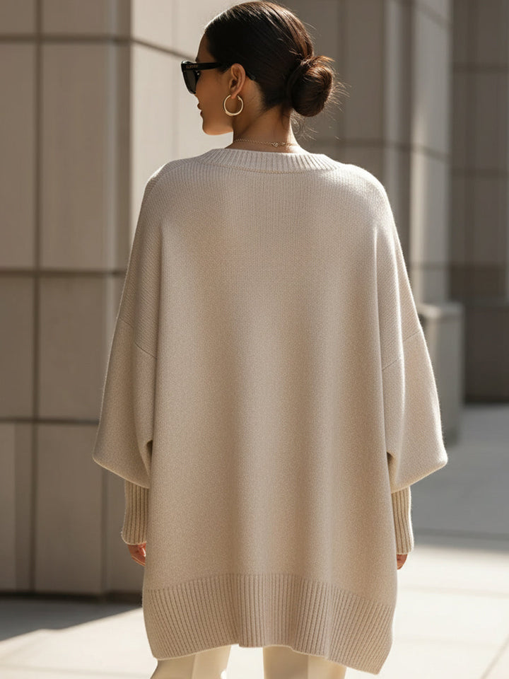 Damen Wollstrickjacke Modern für Herbst (4)