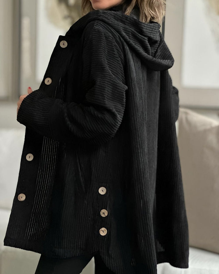 Dezente lange Strickjacke für Damen elegant (4)