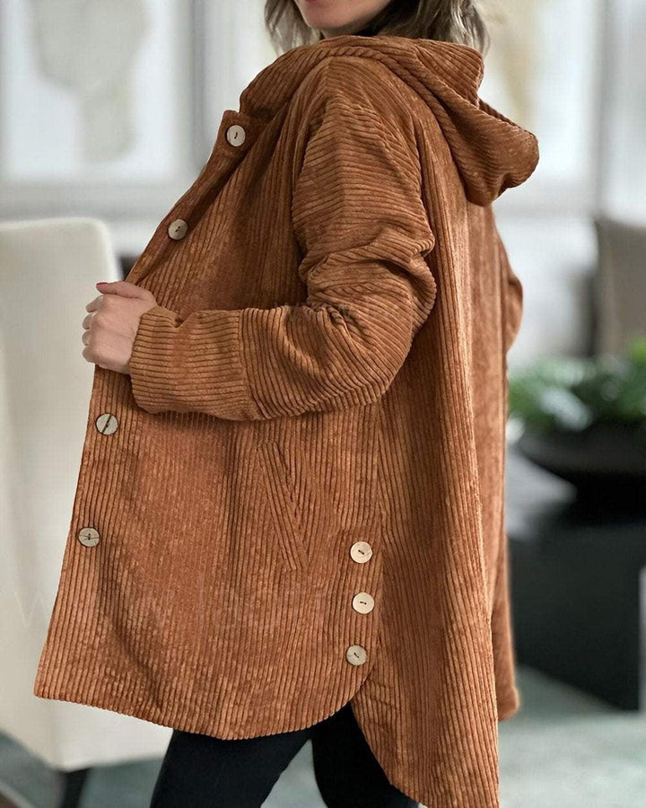 Dezente lange Strickjacke für Damen elegant (6)