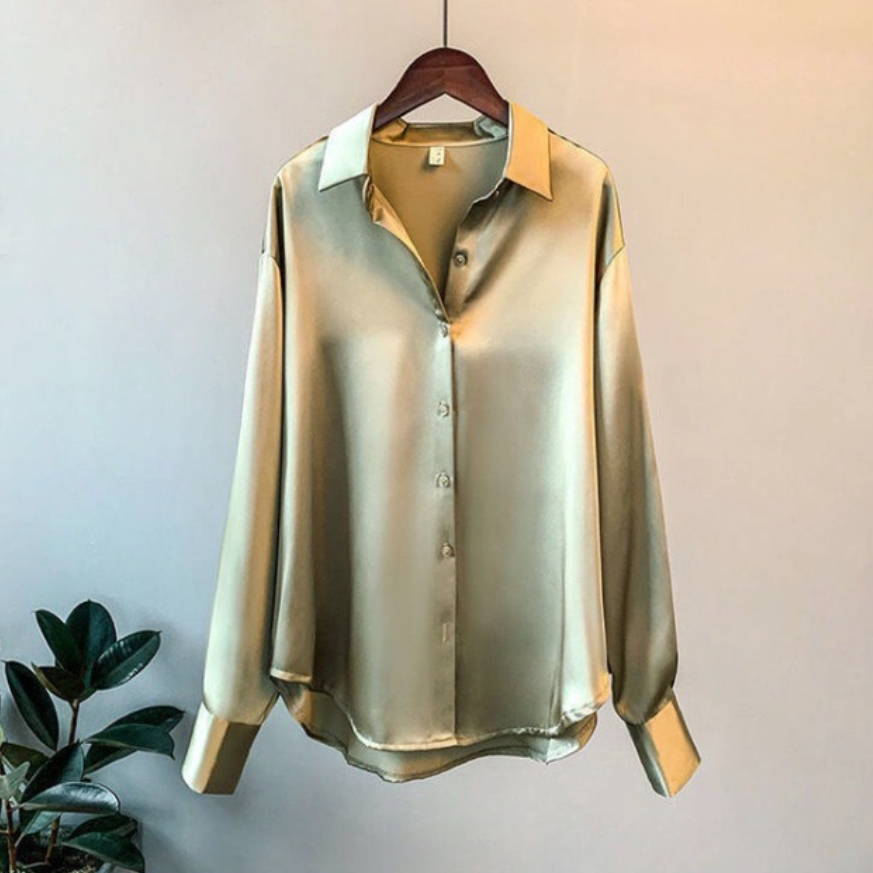 Dieuwke Elegante Button-down-Bluse fürs Büro Foto 1
