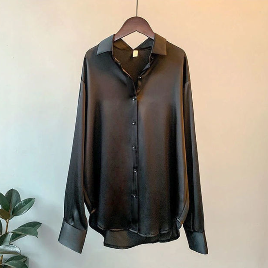 Dieuwke Elegante Button-down-Bluse fürs Büro Foto 2