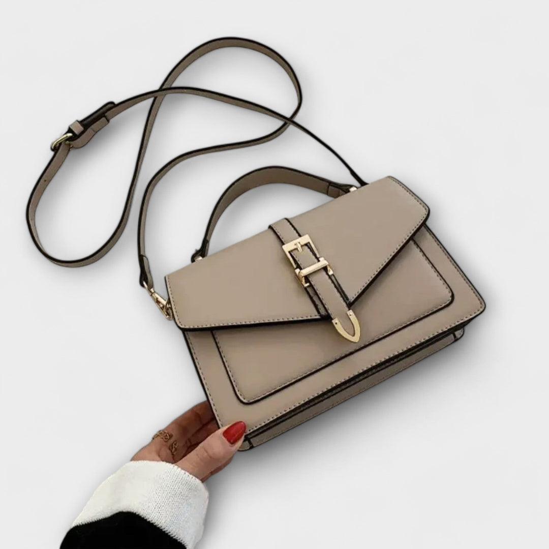 Djoeke Klassische strukturierte Schultertasche Foto 1