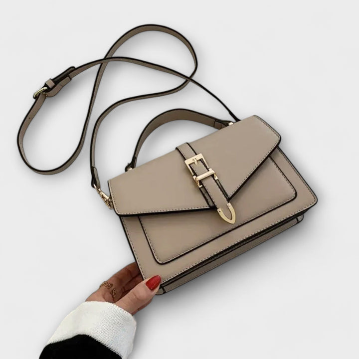 Djoeke Klassische strukturierte Schultertasche Foto 1