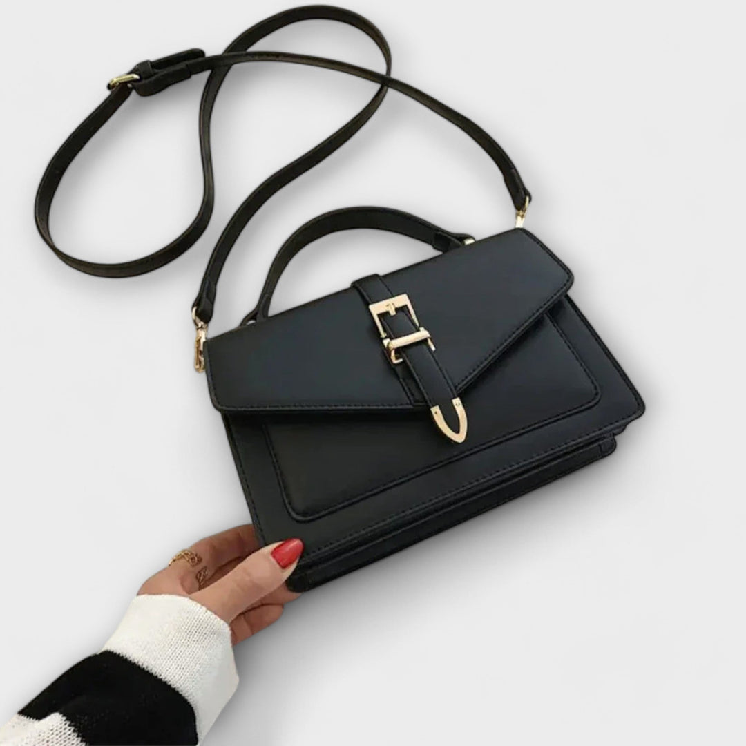 Djoeke Klassische strukturierte Schultertasche Foto 5