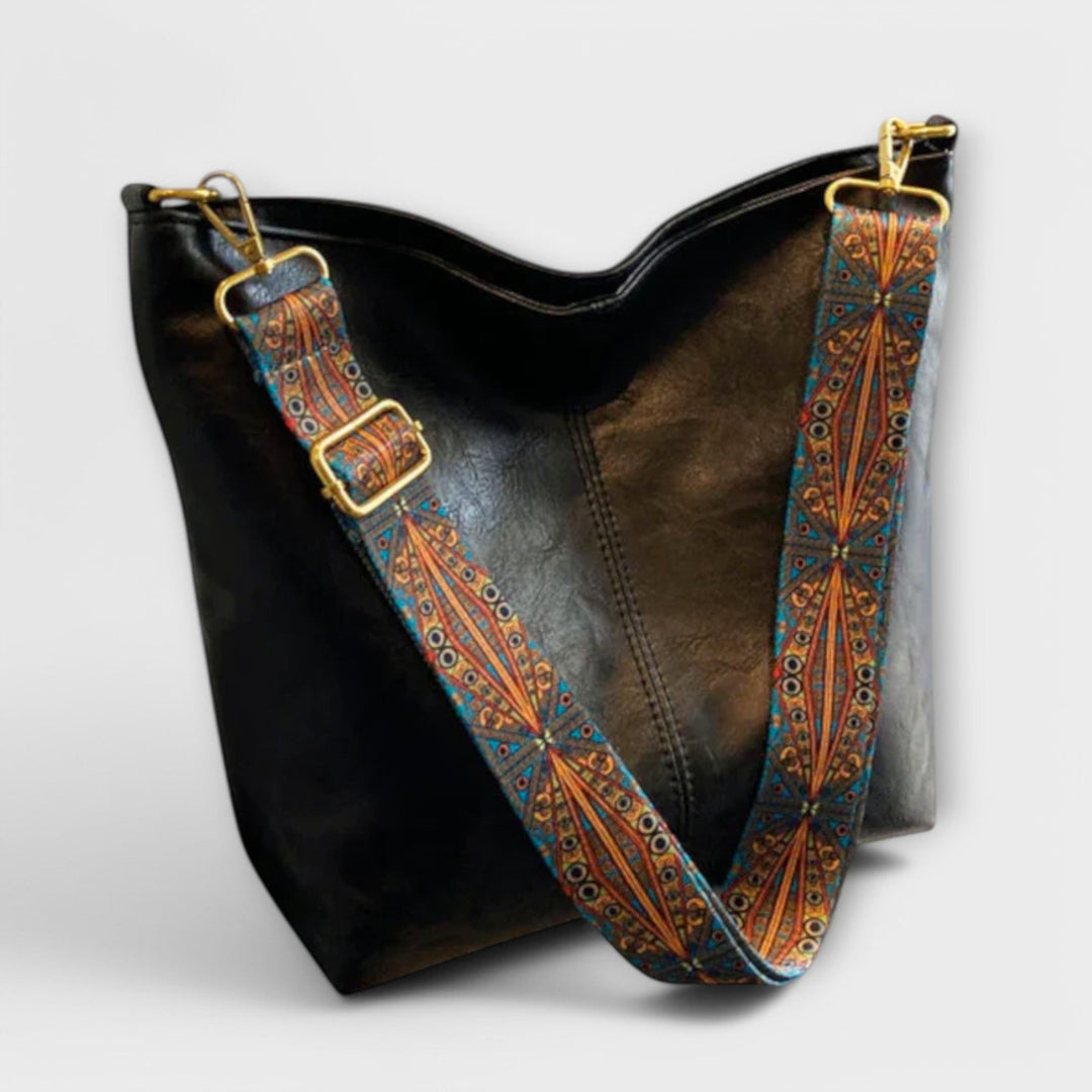 Eelkje Schultertasche mit einzigartigem Riemen Foto 4