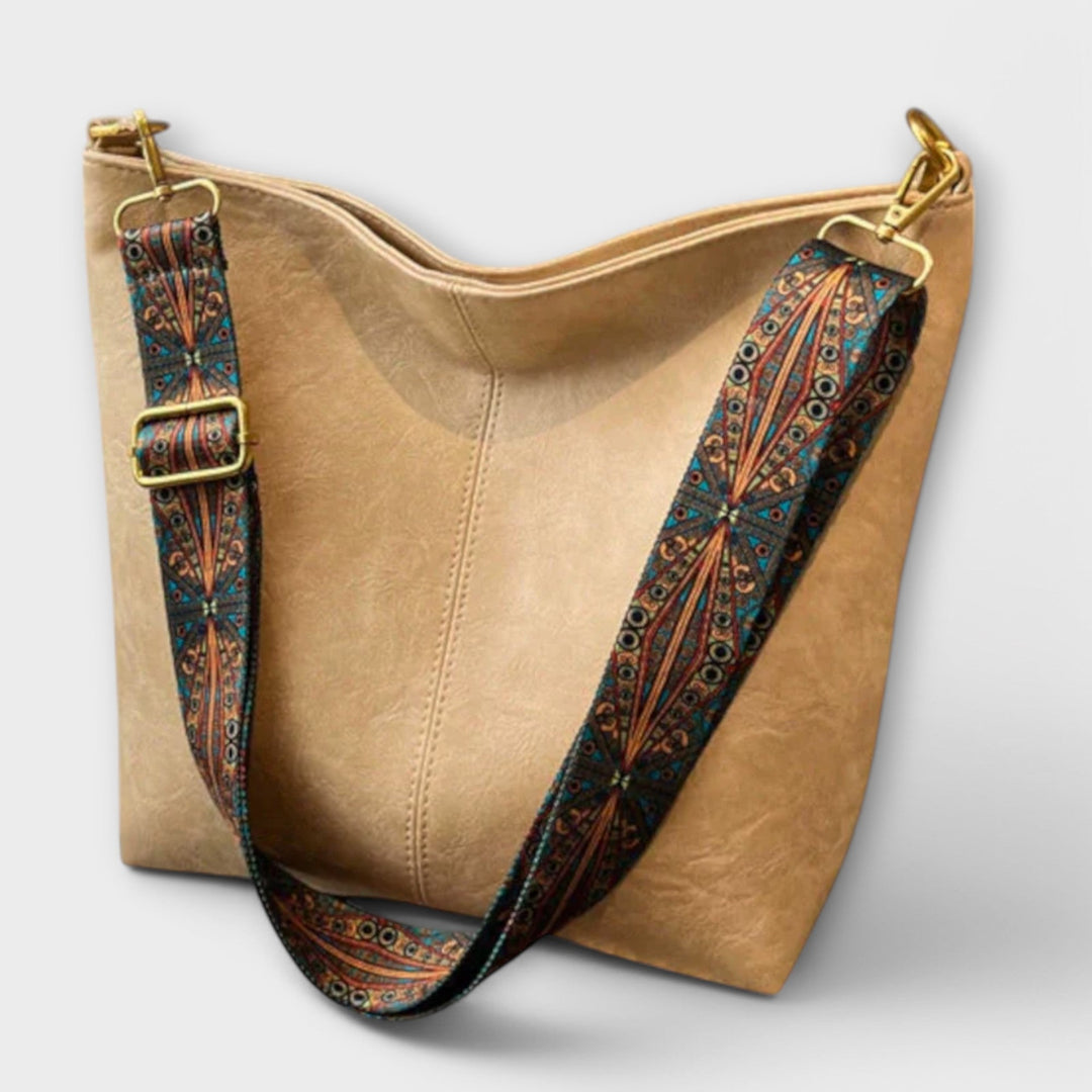Eelkje Schultertasche mit einzigartigem Riemen Foto 5