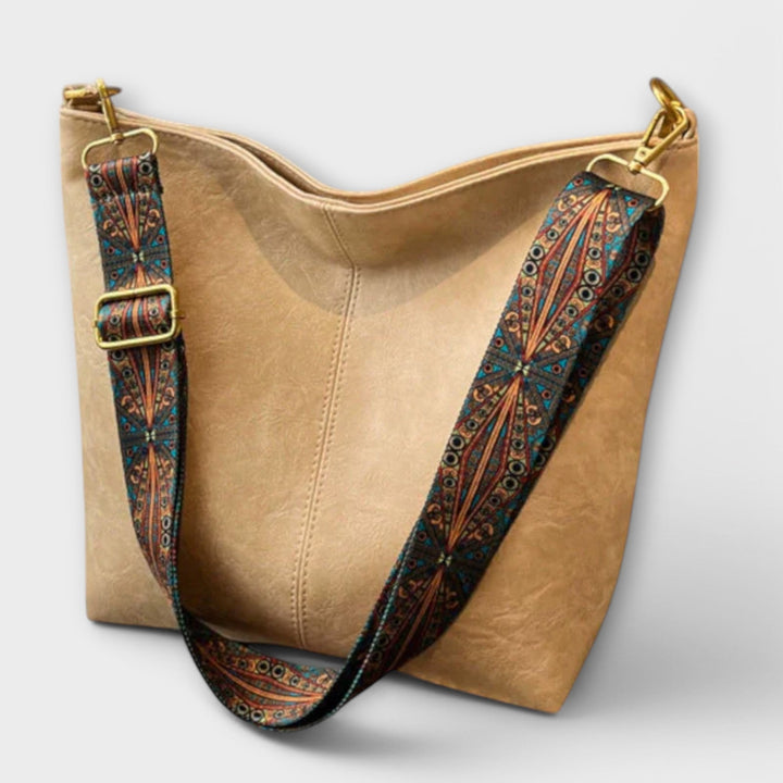 Eelkje Schultertasche mit einzigartigem Riemen Foto 5