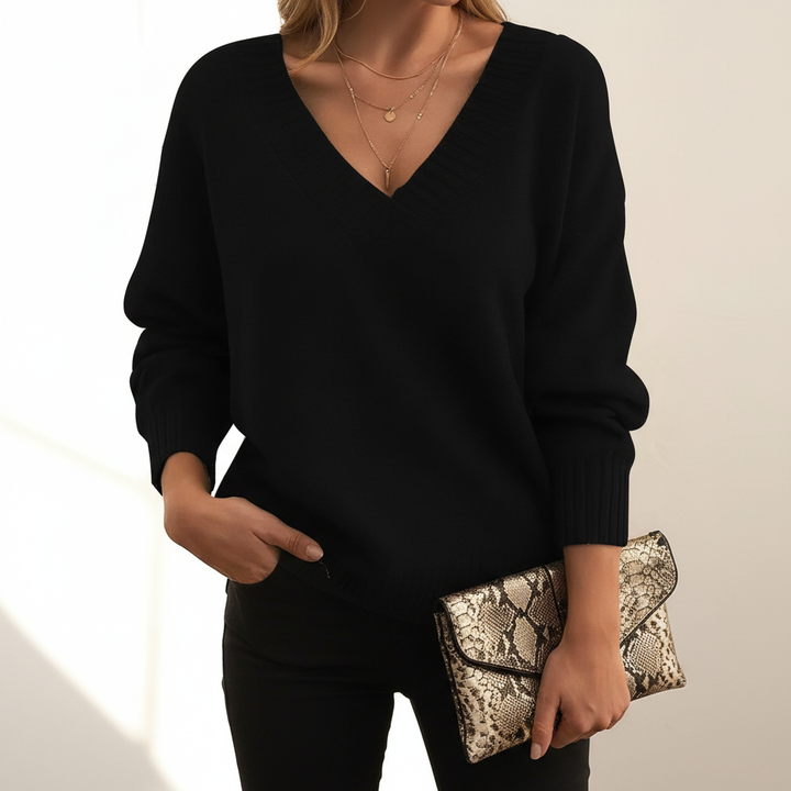 Elegante Damen Strickjacke aus Kaschmir zum Kombinieren (2)