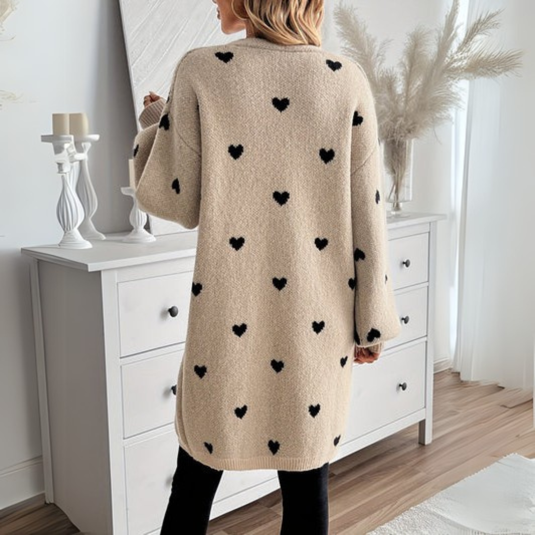 Elegante Damen Strickjacke im schmalen Schnitt (3)