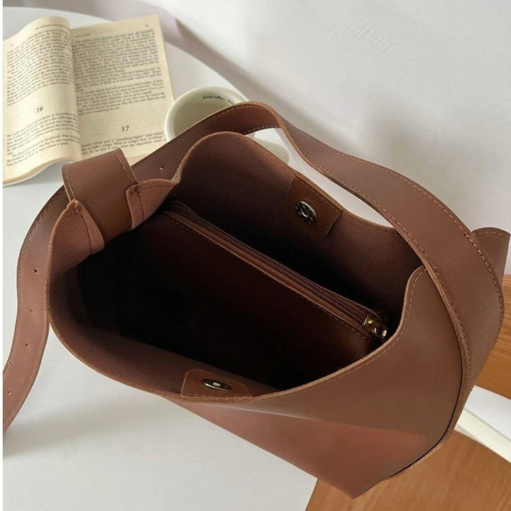 Elegante Handtasche mit Schnallenverschluss für den Alltag (10)