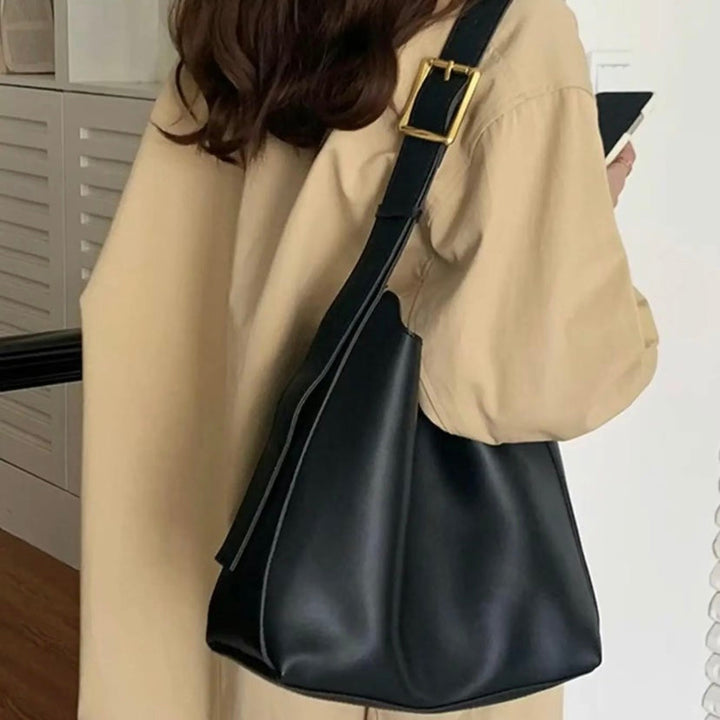 Elegante Handtasche mit Schnallenverschluss für den Alltag (5)