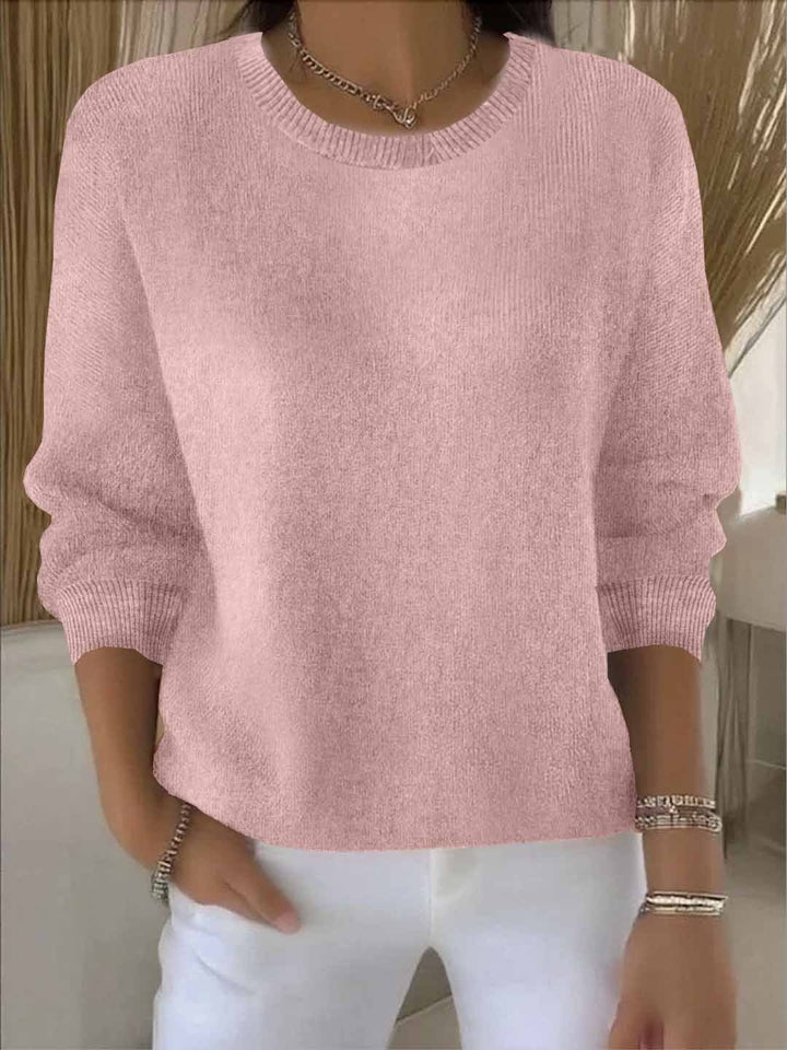 Eleganter Damen Sweatshirt für jeden Anlass in Rosa