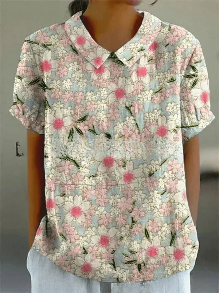 Els Klassische Bluse mit Blumenprint Foto 7