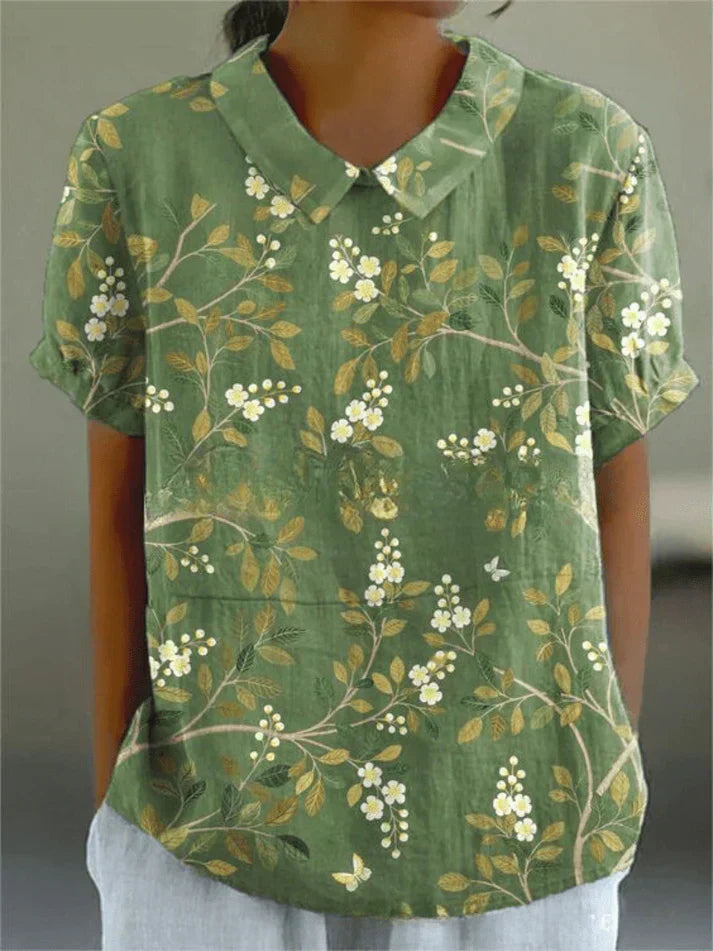 Els Klassische Bluse mit Blumenprint Foto 8