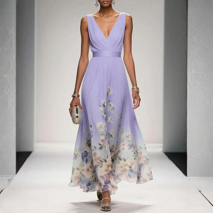Emilia Florales Sommerkleid für Hochzeitsgäste im Maxi-Look Foto 5