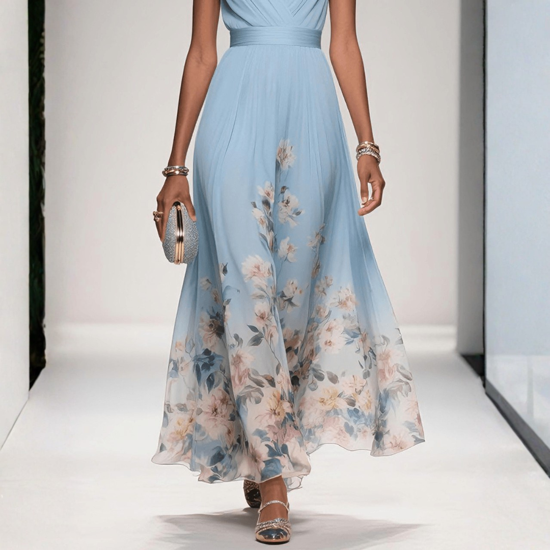 Emilia Florales Sommerkleid für Hochzeitsgäste im Maxi-Look Foto 9