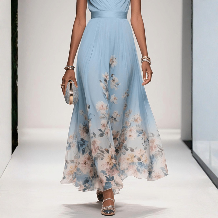Emilia Florales Sommerkleid für Hochzeitsgäste im Maxi-Look Foto 9