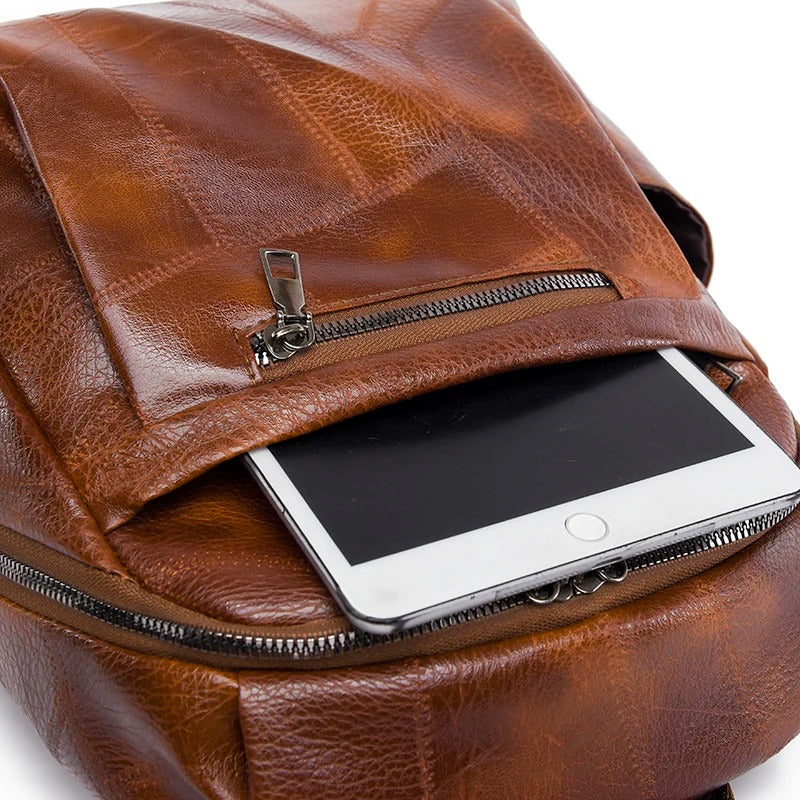 Gerbrich Leder-Rucksack für Damen Foto 3