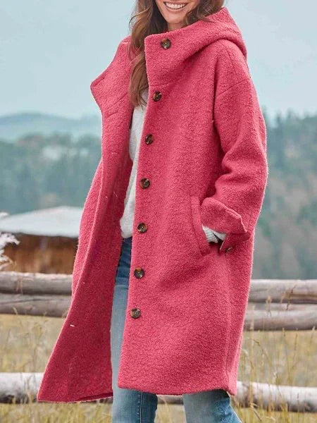 Godelieve Fleece-Mantel im Plüsch-Look Foto 1