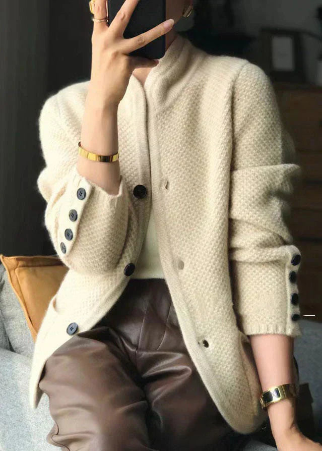 Grietje Kuschelige Strickjacke im Grobstrick Foto 3