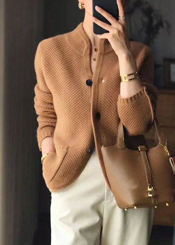 Grietje Kuschelige Strickjacke im Grobstrick Foto 4