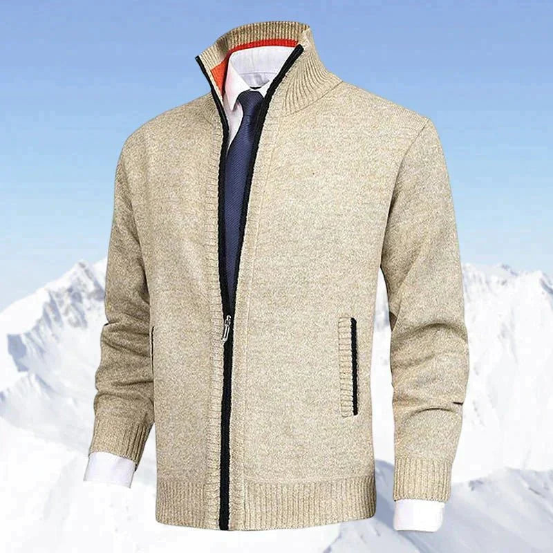 Herren Leichte Klassische Weste für Herbst in Beige