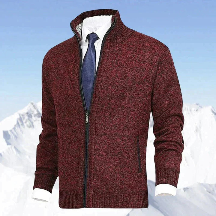 Herren Leichte Klassische Weste für Herbst in Rot
