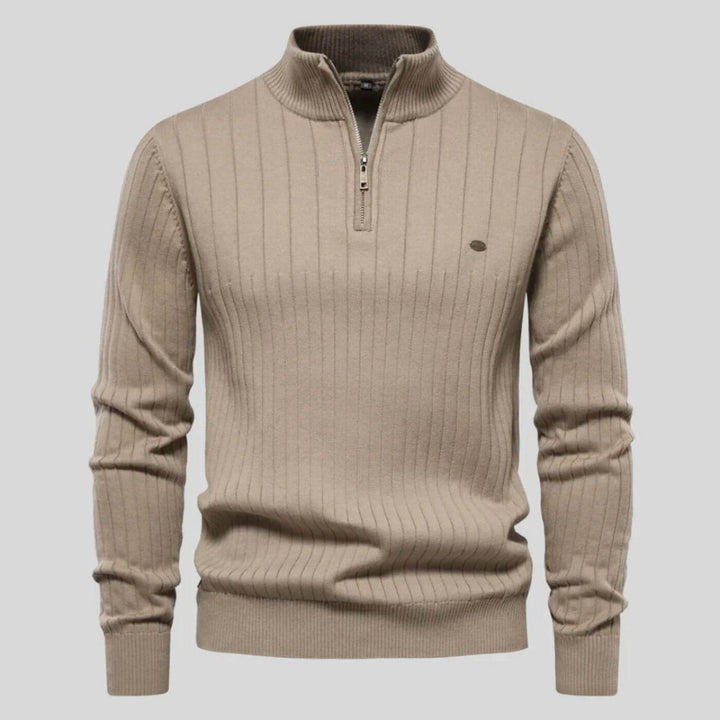 Herren Ugly Weihnachtspullover Vielseitig und Warm in Beige