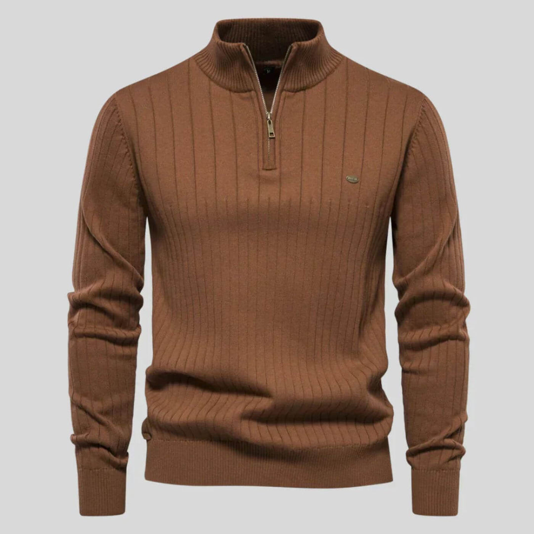 Herren Ugly Weihnachtspullover Vielseitig und Warm in Braun