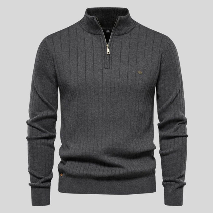 Herren Ugly Weihnachtspullover Vielseitig und Warm in Grau